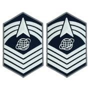 Space Force Chevron Embroidered: Chief Master Sergeant - Large  Color