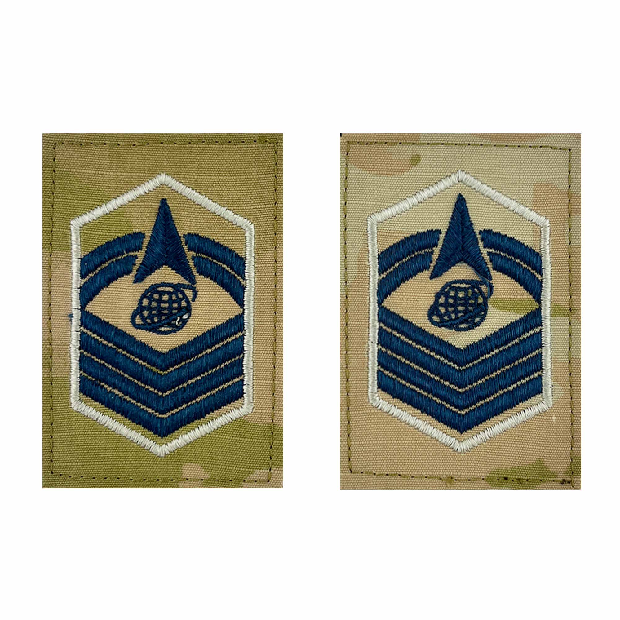 Space Force Rank: Senior Master Sergeant - OCP with Hook NEW