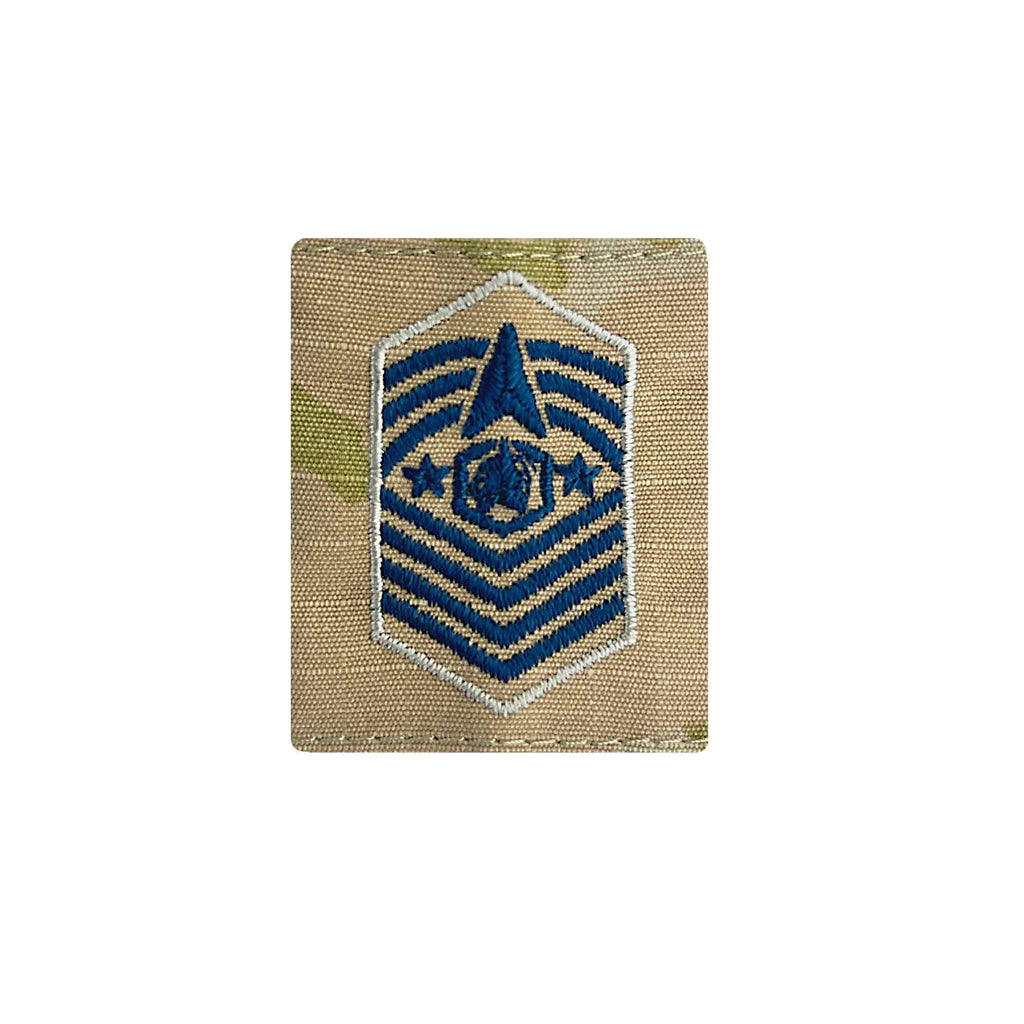 Space Force Gortex Rank: Chief Master Sergeant of Space Force - OCP jacket tab NEW