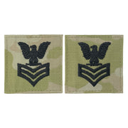 Navy Embroidered OCP with Hook: E6 Petty Officer 1st Class PO1