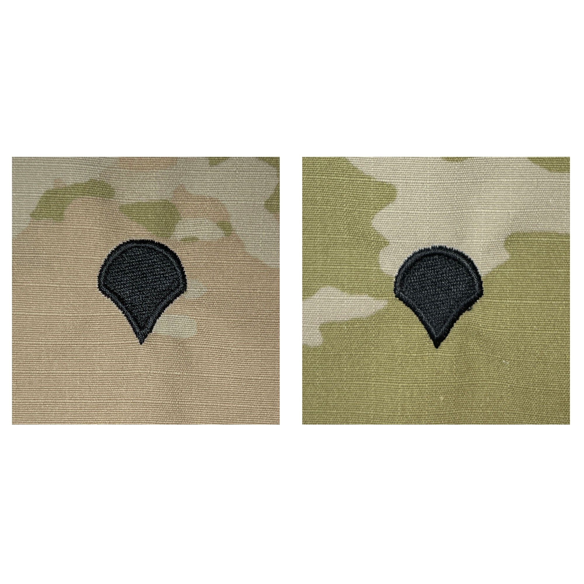 Army Specialist 4 Sew on Rank Insignia for Army OCP Uniform