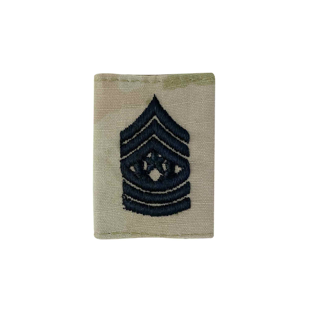 Army Gortex Rank: Command Sergeant Major - OCP jacket tab