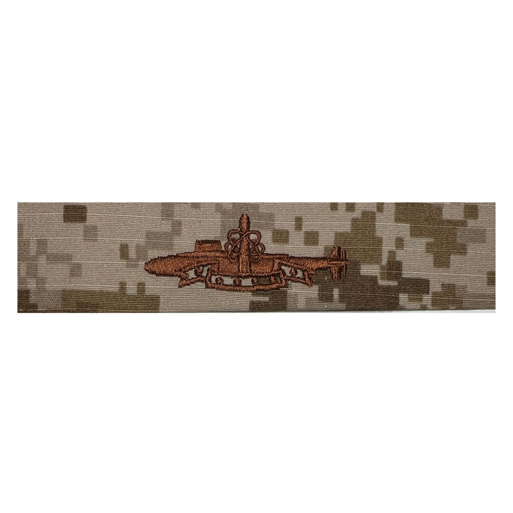 Navy Embroidered Badge: SSBN Deterrent Patrol - Desert Digital