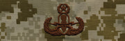 Navy Embroidered Badge: Master E.O.D. - Desert Digital
