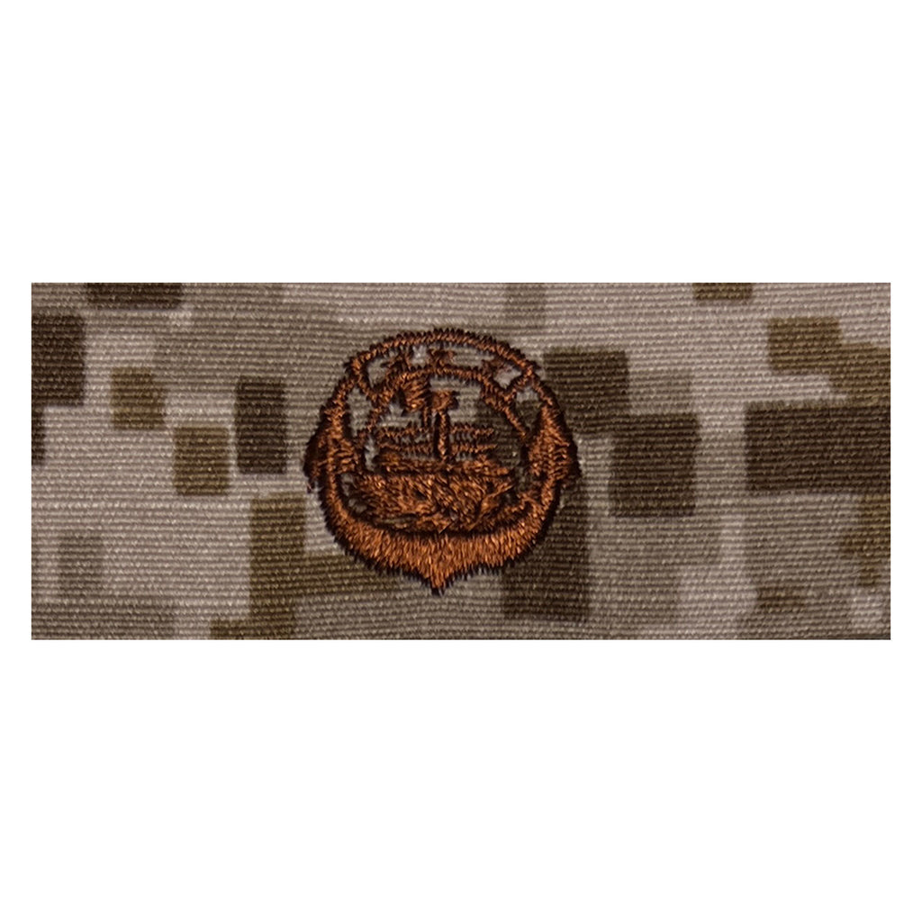 Navy Embroidered Badge: Small Craft - Desert Digital