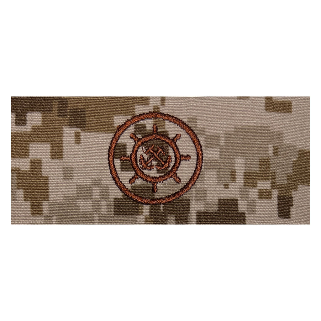 Navy Embroidered Badge: Craftmaster - Desert Digital
