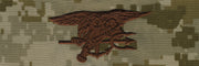 Navy Embroidered Badge: Special Warfare - Desert Digital