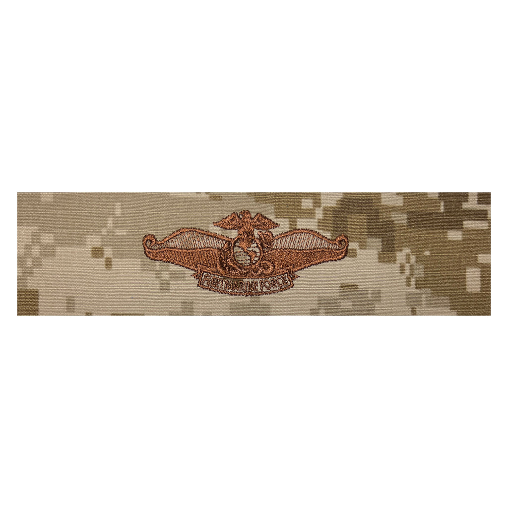 Navy Embroidered Badge: Fleet Marine Force Chaplain - Desert Digital