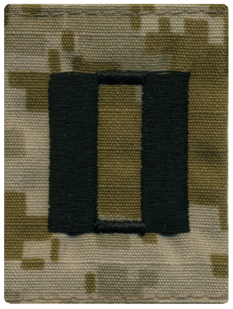 Navy Parka Tab Device: Desert Digital Embroidered LT Lieutenant