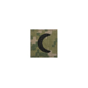 Navy Collar Device: Woodland Digital Embroidered Muslim Chaplain NWUIII