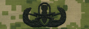 Navy Embroidered Badge: Senior E.O.D. - Woodland Digital
