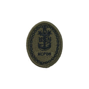 Navy Embroidered Badge: Master Chief Petty Officer of the Navy (MCPON) - Woodland Digital
