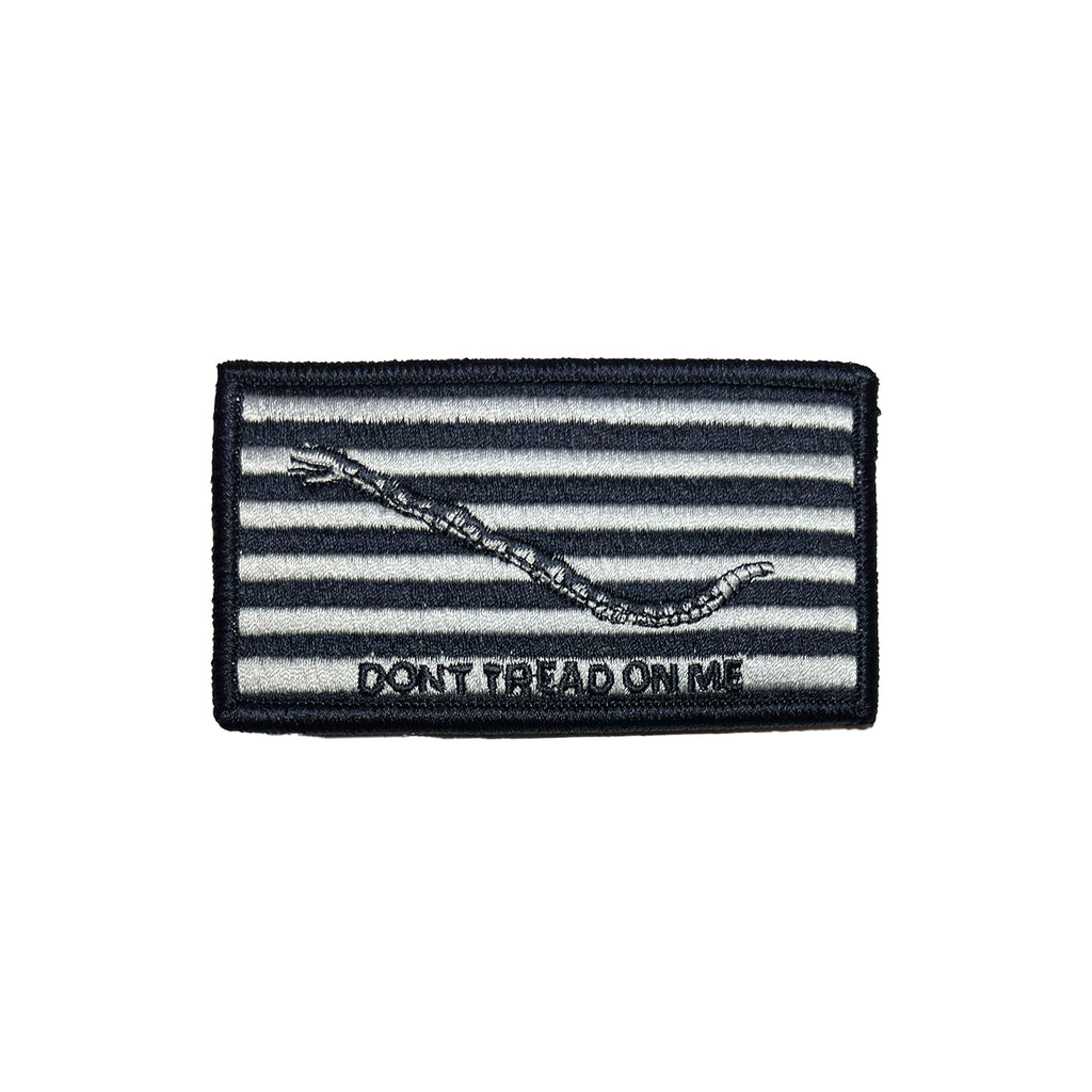 Flag Patch Blue: Don't Tread On Me Flag - Embroidered 2 Piece Organizational Clothing (2POC)