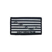 Flag Patch Blue: Don't Tread On Me Flag - Embroidered 2 Piece Organizational Clothing (2POC)