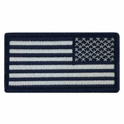Flag Patch Blue: Reverse U.S. Flag - Embroidered 2 Piece Organizational Clothing (2POC)