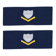 Coast Guard Embroidered Collar Device: E4 Petty Officer - Ripstop fabric