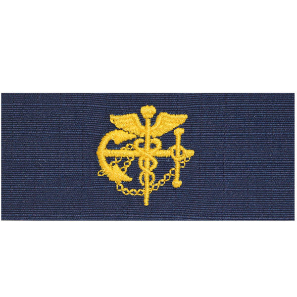 Coast Guard Embroidered Collar Device: PHS - Ripstop fabric