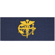 Coast Guard Embroidered Collar Device: PHS - Ripstop fabric