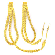 Army Dress Aiguillette: Synthetic Gold