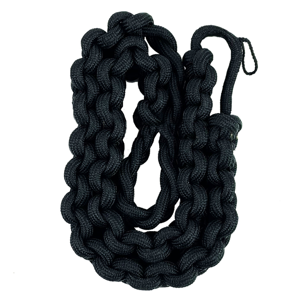 Army 2723 Interwoven One Color Black Shoulder Thick Cord – Vanguard  Industries