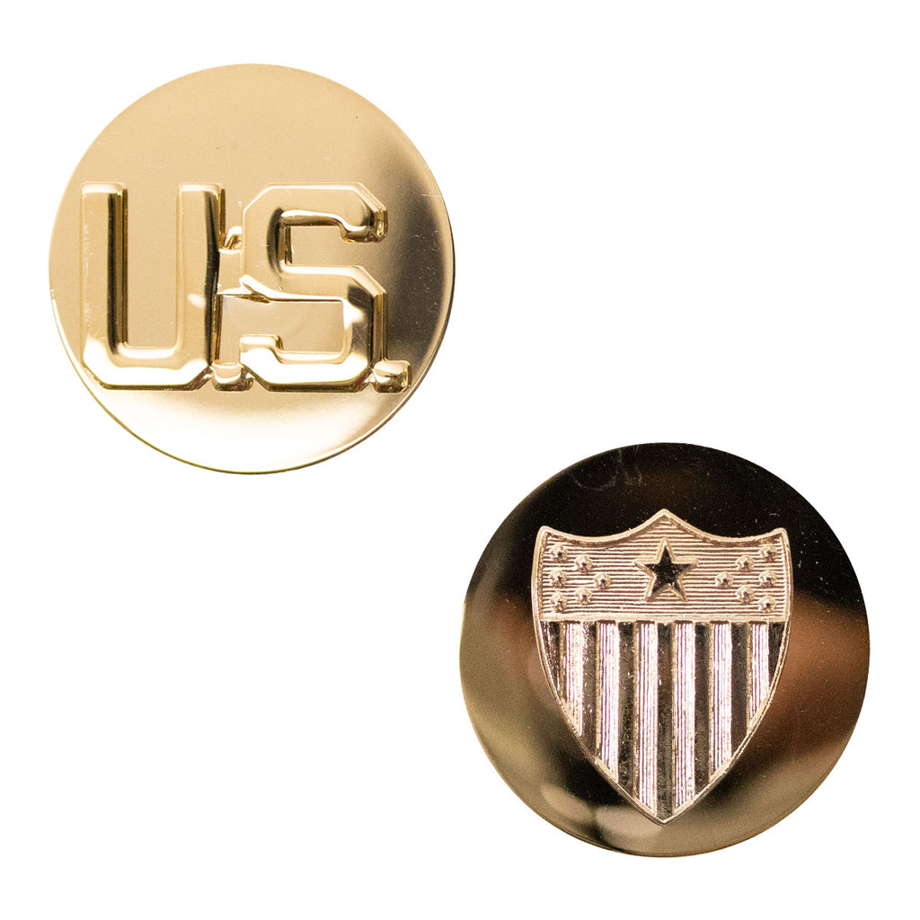 Army Enlisted Branch of Service Collar Device: U.S. and Adjutant General