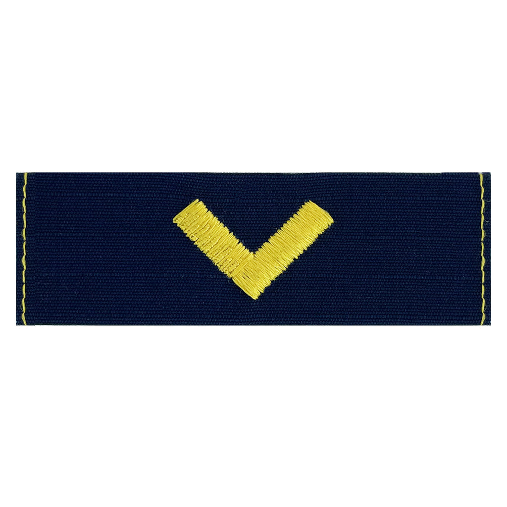 Coast Guard Embroidered Collar Device: Material Maintenance - Ripstop fabric