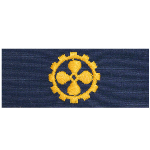 Coast Guard Embroidered Collar Device: Marine Safety Specialist Engineer - Ripstop fabric