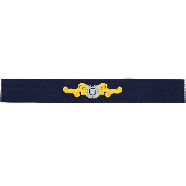 Coast Guard Auxiliary Embroidered Badge: Cutterman - Ripstop fabric