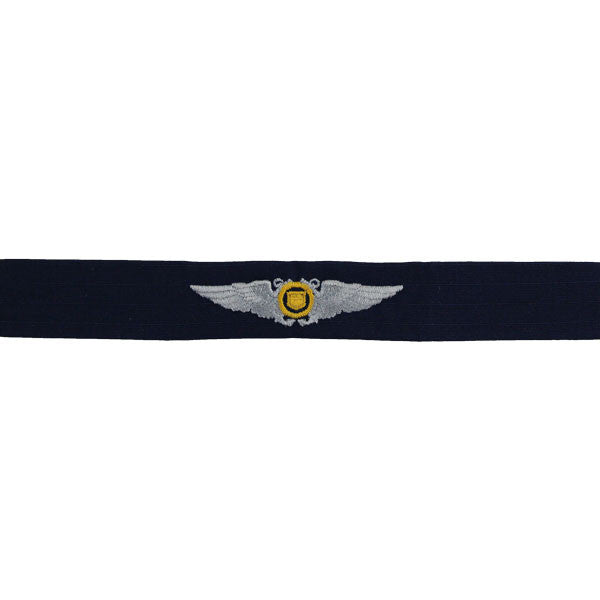 Coast Guard Auxiliary Embroidered Badge: Aviator Wings - Ripstop fabric