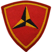 Marine Corps Shoulder Patch: Third Division - color