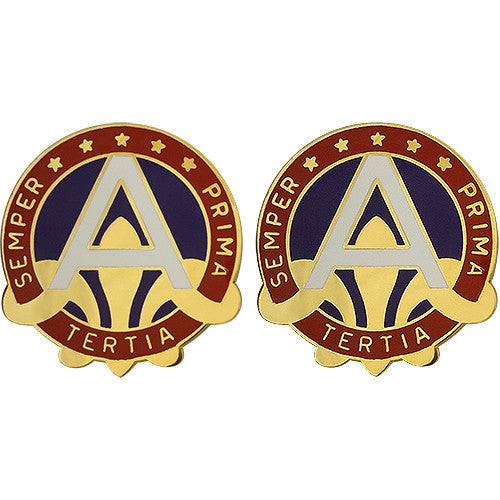 Army Crest: US Army Central - Semper Prima Tertia