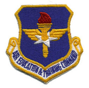 Air Force Patch: Air Education and Training Command: AETC - color