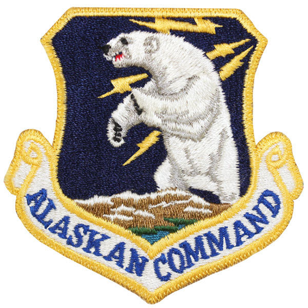 Air Force Patch: Alaskan Command - color