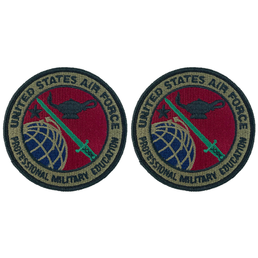 Air Force Patch: Professional Military Education - subdued (NONREFUNDABLE)