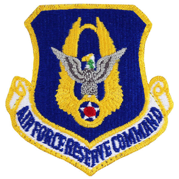 USAF Reserve Command Full Color Patch with Hook Closure
