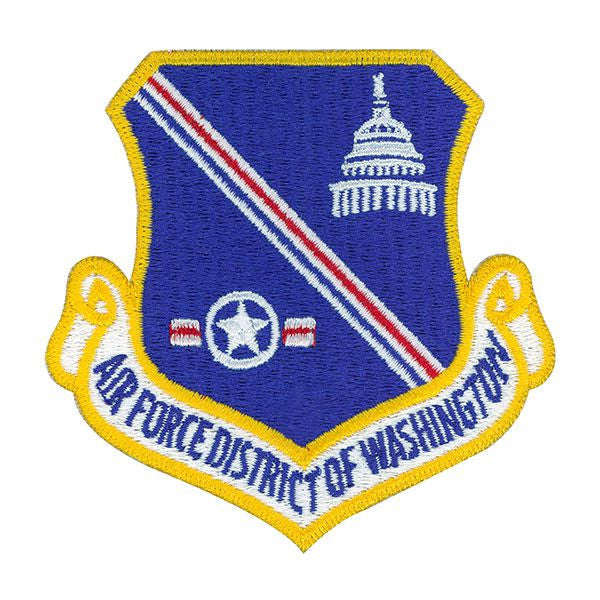 Air Force Patch: District of Washington - color