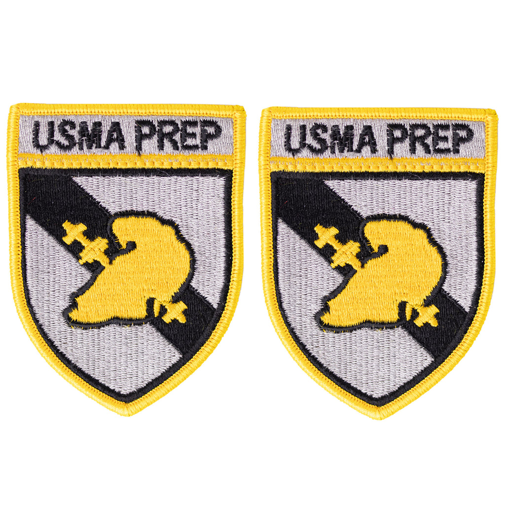 Army Patch: US Military Academy with USMA PREP Tab- color
