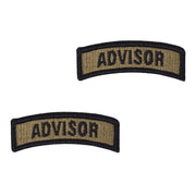Army Tab: Advisor - embroidered on OCP