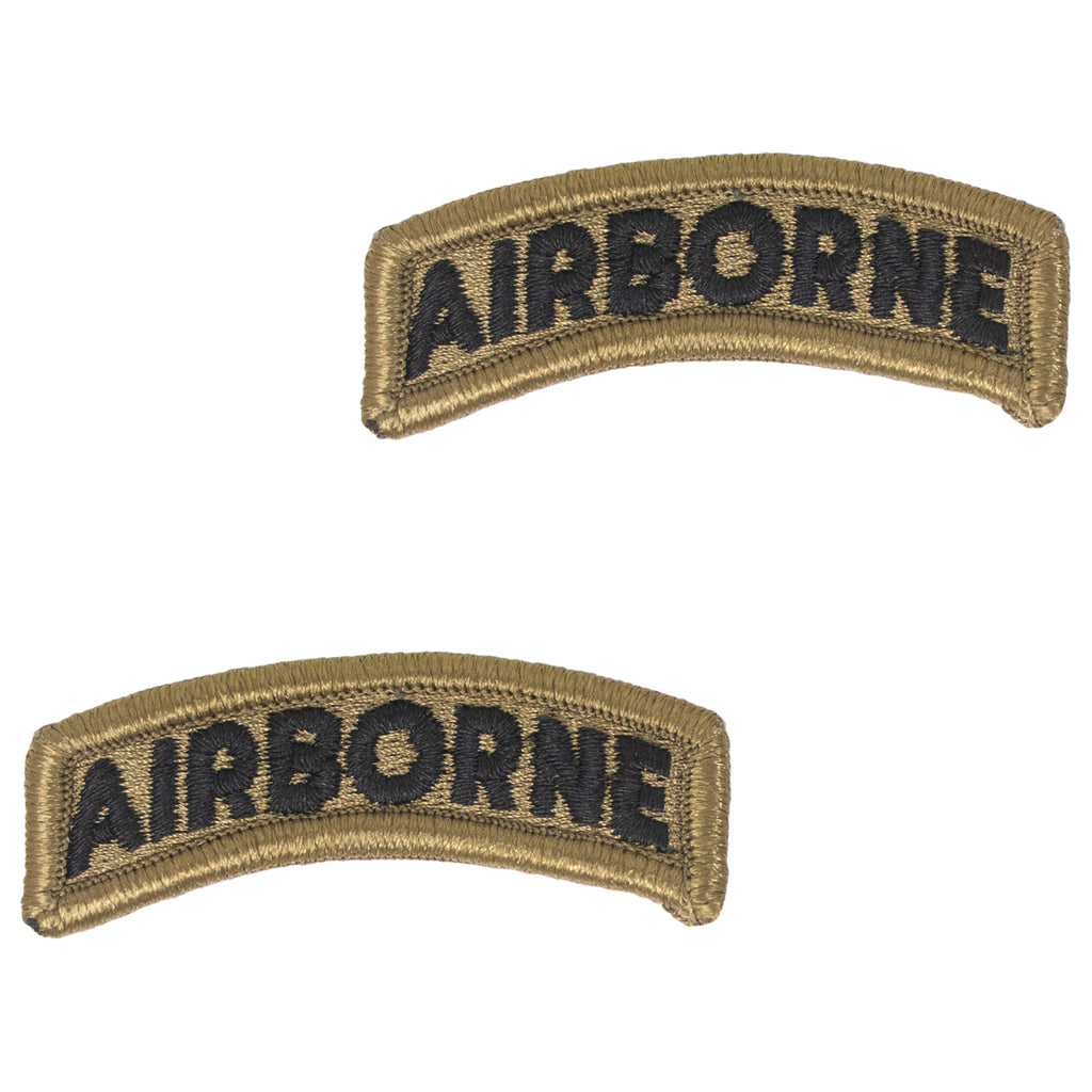 Army Tab: Airborne - embroidered on OCP