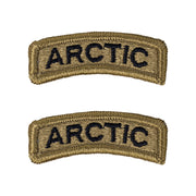 Army Tab: Arctic - embroidered on OCP