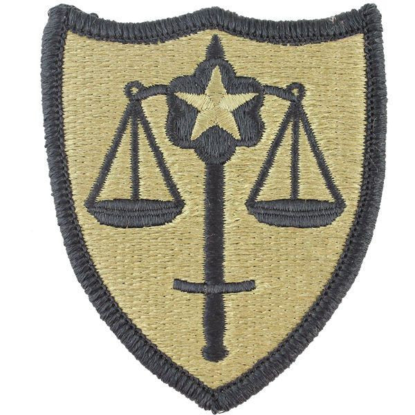 Army Patch: US Army Trial Defense Service - embroidered on OCP