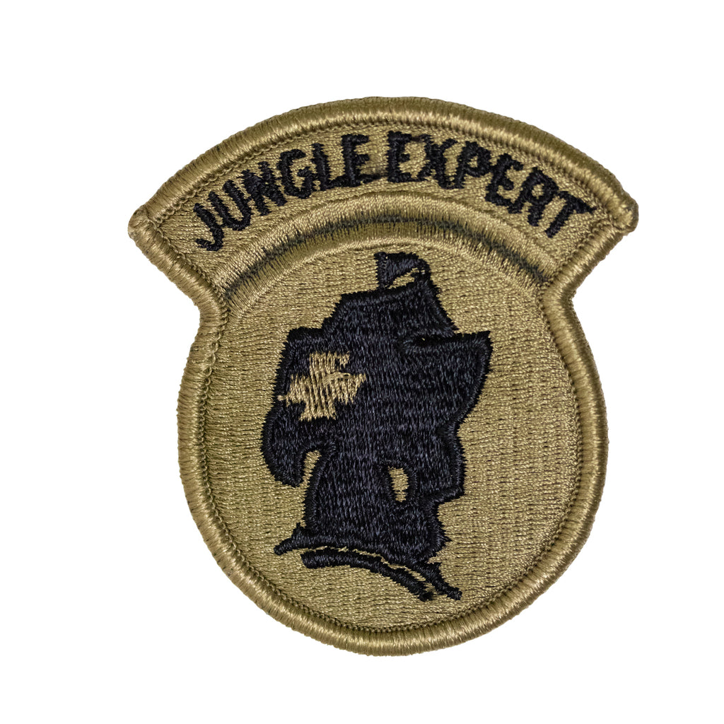 Army Patch: Jungle Expert - embroidered on OCP