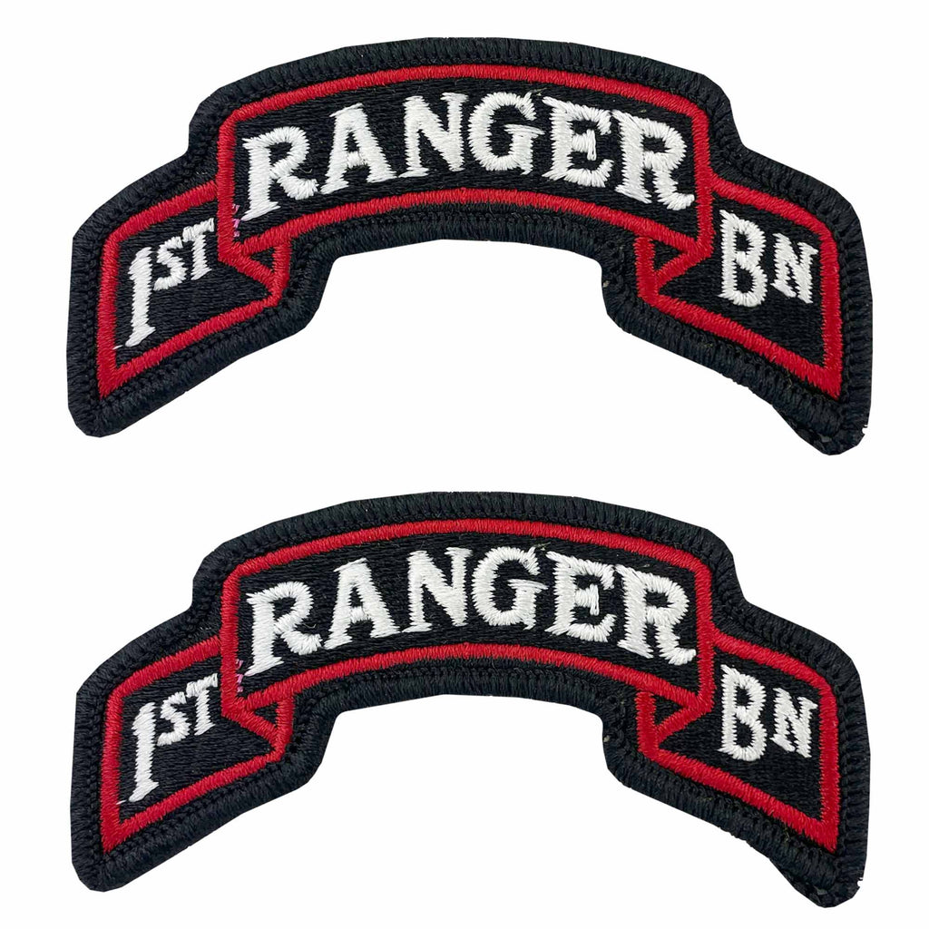 Army First Ranger Battalion 75th Infantry Color Embroidered Scroll ...