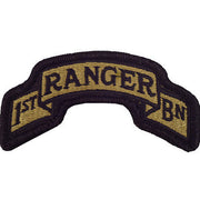 Army Scroll Patch: First Ranger Battalion 75th Infantry Scroll - OCP