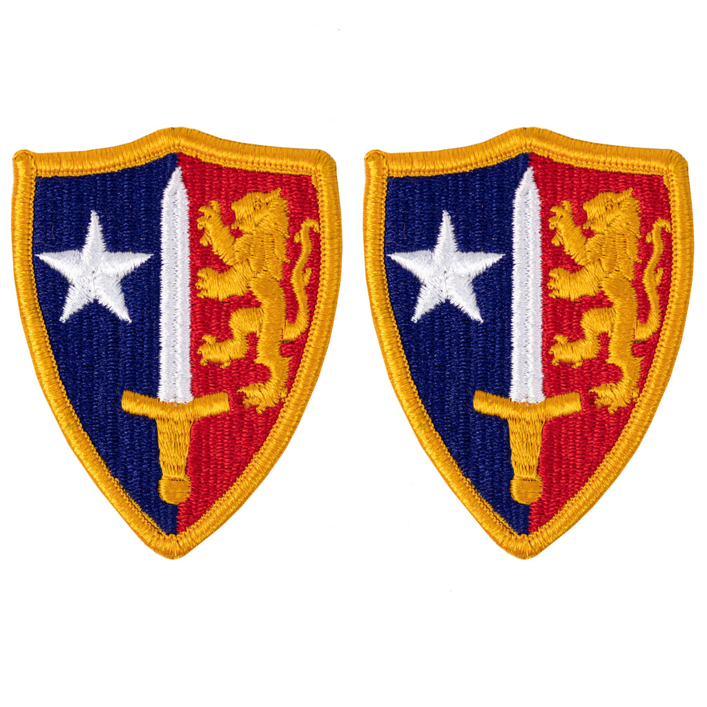 Army Patch: North Atlantic Treaty Organization (NATO) - Full Color embroidery