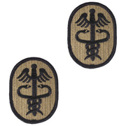 Army Patch: Health Services Command - embroidered on OCP
