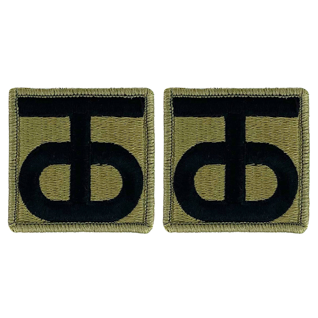 Army Patch: 90th Sustainment Brigade - embroidered on OCP