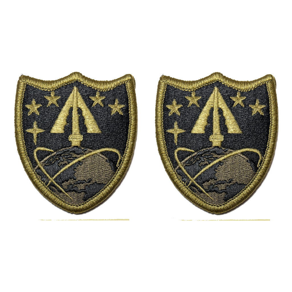 Army Patch: US Army Element US Space Command - embroidered on OCP