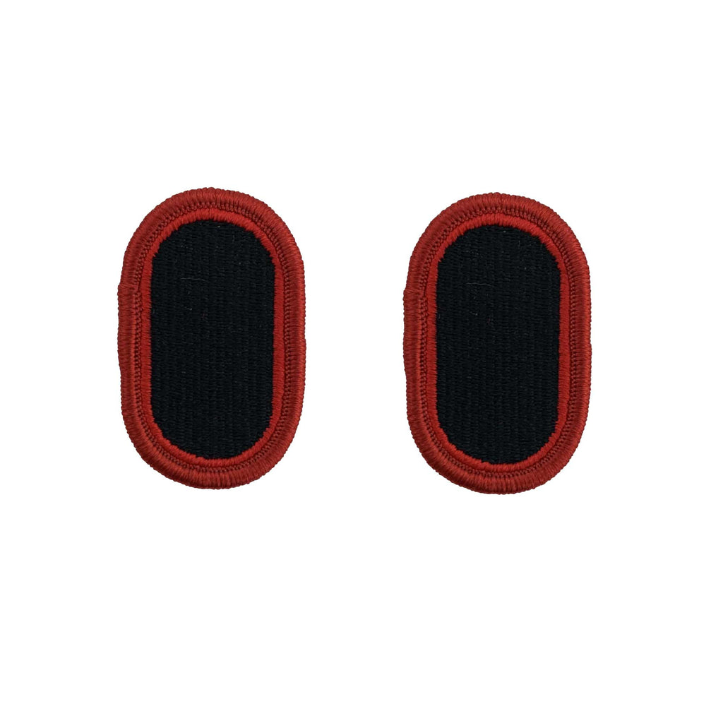 Army Oval Patch: Special Operations Command - red and black – Vanguard ...