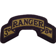 Army Scroll Patch: 75th Ranger 3rd Battalion - embroidered on OCP